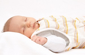 Babies sleeping hot sale on front